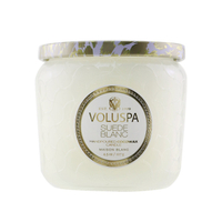 Voluspa - 小罐子芳香蠟燭  - Suede Blanc