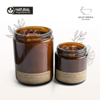[เก็บเงินปลายทาง] Soap Opera Soy Wax Aroma & Massage Handmade Scented Candle in Frankincense and Van