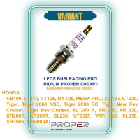 Busi Iridium Pro Spark Plug CB CT NX Mega Pro Tiger XL XR VT 100 110 125 200 400 D8EA Proper Racing 