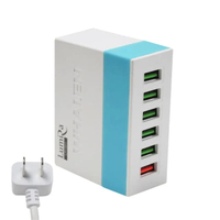 LUMIRA USB CHARGER 6 PORT รุ่น LH-001 น้ำเงิน