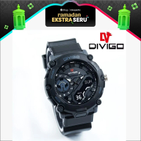 Jam Tangan Divigo Analog Sport Strab Rubber WaterResist D-27