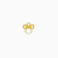 LITTLETHINGSHEWEAR - Liontin Emas Millie (Gratis Gelang Tali) - Gantungan Kalung Gelang Anak Dewasa