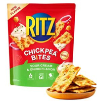 山姆超市-Ritz 鷹嘴豆脆片乳酪油洋蔥味 400g 獨立小包裝零食