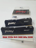 RAM DDR4 32GB  Bus3600 16X2 FURY Beast RGB