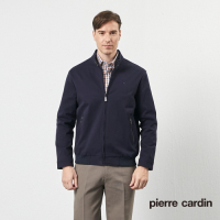 Pierre Cardin皮爾卡登 男款 都會時尚立領薄夾克外套-深藍(5205664-38)