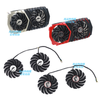#礦機扇熱#適用微星GTX1080Ti 1080 1070Ti 1060 RX470 480 570 580散熱風扇