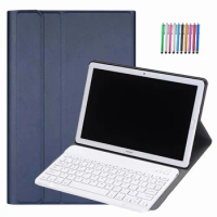 Smart Cover with Detachable Keyboard for Samsung Galaxy Tab S6 Lite 2022 2020 P610 P615 P613 P619 Keyboard Case