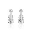 ZITIQUE Simple Temperament Violin Cufflinks