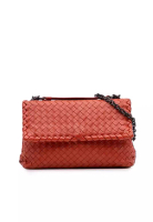 BOTTEGA VENETA 心愛的 Bottega Veneta 小號 Nappa Intrecciato Olimpia 單肩包