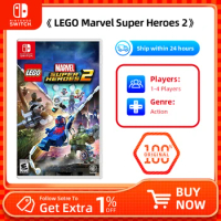 Nintendo Switch  - LEGO Marvel Super Heroes 2 - Game Physics Ink Cartridge Support TV Tabletop Palm Game Mode for OLED Switch