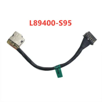 DC power jack charging port plug cable connector harness for HP Omen 15-ek series L89400-S95