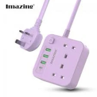 IMAZING IM3U2K-C SURGETECH 2 插座/2USB/TYPE C 30W 2M 紫色 (V000)