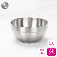 【PERFECT 理想】理想牌極緻316不銹鋼14cm隔熱碗-1入兒童碗
