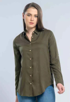 C2 Outfitters C2 Gunila Green Casual Shirt