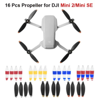 16pcs for DJI Mavic Mini 2/SE Drone 4726 Propeller Replacement Props Blade Light Weight Wing Fans Parts Dji mini 2/SE Accessory