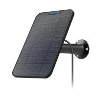 4W Solar Panel Charging for arlo pro 2,Continuous Power to Maintain Battery Life Cable Mount Black not for arlo pro