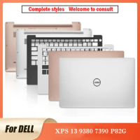 New Original For Dell XPS 13 9380 7390 P82G Laptop LCD Back Cover Palmrest Top Cover Bottom Case XPS