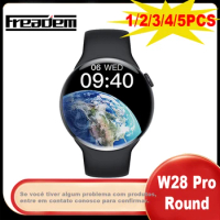 2023 Round Screen W28 PRO Round Smart Watch for Men Women 1.5inch NFC Siri BT Call Watch 8Pro Smart Watch