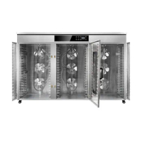 Three Door Different Food Drying In One Time Tea Drying Machine Flower Dryer Herbal Drying Oven Vegetable And Food Dehydrator