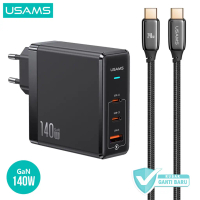 Adapter UM Series Fast Charger Kit GaN 140W ACC + Kabel Type C To Type C 240W Original USAM