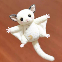 New Year flying squirrel pendant keychain bag accessory gift for bestie's hug