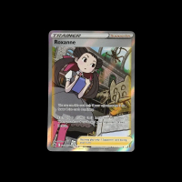 Kartu Pokemon TCG English Roxanne Trainer Supporter SAR