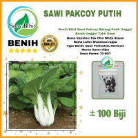 50 Biji Benih Sawi PakCoy Putih Dakota Takii Seed Pakcoy Batang Putih Benih Ekonomis