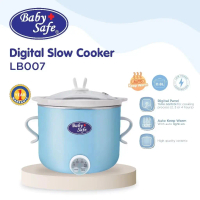 BABYSAFE | LB007 - LB009 | Slow Cooker MPASI | Slow Cooker Serbaguna | Slow Cooker Multifungsi