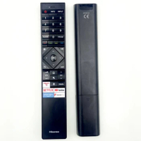 Original Voice TV Remote Control ERF3B72H For Hisense 4K Smart TV 55U7QFTUK 65U7QFTUK - USED / TESTED