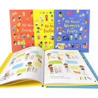All about Feelings / Families / Friends / Worries and Fears / Diversity Usborne Books Children Social Skills Spiritual Self-Help