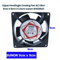 SUNON 9 cm Cooling Fan AC 220V ukuran 9cm x 9cm x 2.6cm / kipas