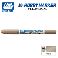 【鋼普拉】現貨 MR.HOBBY 郡氏 GSI 水性 CM05 燒鐵色 金屬色 鋼彈麥克筆 MARKER 雙頭