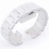concave ceramic strap 20*11 18*10 16*9mm watch band bracelet for gucci omega GC Guess Dior Pasha