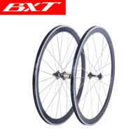 Newest 700C 40mm Road bike Aluminum alloy bicycle wheelset V Disc Brake Wheels Rims 700C Bicycle Aluminum Alloy Wheelset