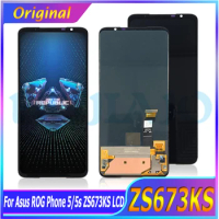 6.78" For Asus ROG 5 ROG5 ROG Phone 5/5S ZS673KS I005DA Display Touch Screen Digitizer Assembly For Asus ZS673KS LCD