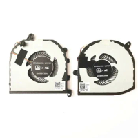 New CPU GPU Fan For Dell XPS15 9570 5540 M5530 XPS15 P56F 7590 DC28000IPF0 radiator