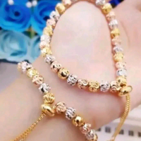 GELANG TANGAN SERUT GELANG TANGA DEWASA GELANG BIJI LADA TITANIUM