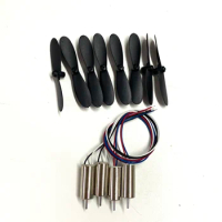 4DRC V17 Engine Motor RC Drone Spare 4D-V17 Airplane 42mm Hole 1mm Propeller Blades Accessory