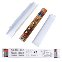 T8 2x18/30/58W Compact Electronic Ballast Instant Start Tube Desk Lights Fluorescent Ballasts for Home Office Supplies