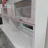 lemari sayur 3 PT minimalis pintu hpl
