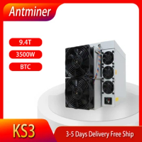 Bitmain Mining New Model Antminer KS3 9.4T 3500W KAS Miner KAS BTC BCH Miner Asic Miner Bitcoin Miner Stronger than IceRiver KS3