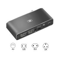 2 In 1 Out HDMI2.0b Extractor 8K30hz 4K2K60hz HDCP 2.3 7.1CH DSTHD