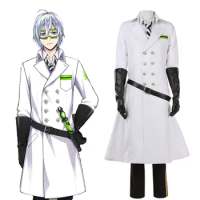 Game Twisted-Wonderland DIASOMNIA Silver Azul Uniform Cosplay Costume