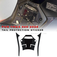 For yamaha tmax 560 2022 Central pedal protection Sticker 3D Tank pad Stickers Oil Gas Protector Cover Decoration