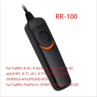 1 Pcs RR-100 Remote Switch For Fujifilm For fuji X-T3 X-T30 GFX 50R 50S XT3 XT30 XT2 camera RR100 Shutter Release Control Cord