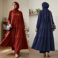 GAMIS WANITA JUMBO BIGSIZE OVERSIZE PANJANG LD120 SGS1002 LD 120 HIJAU BOTOL