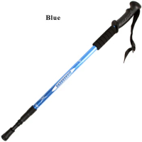 NUONEK Outdoor Oretractable Defense Cane Trekking Tourism Nature Hike Ultralight Extendable Cane For Seniors Walking Sticks CA15