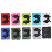 30pcs/lot Shockproof Armor Military Extreme Heavy Duty Case For iPad 2/3/4 9.7'' Rugged Hybrid Cover With Stand