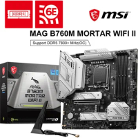 New MAG B760M MORTAR WIFI II DDR5 Motherboard INTEL B760 M.2 LGA1700 Mainboard 192G RGB mATX Support