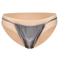 EYUNG Men's Underwear Silicone Fake Vagina Underwear Panties Insertable Build-in Tube Vagina Boxer B